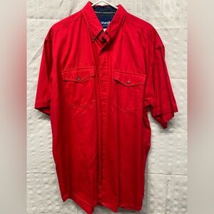 Wrangler Western Red Shirt, XLT